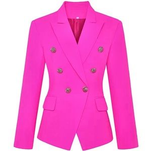 Neon Pink blazer